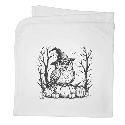 Halloween owl baby blanket - owl',