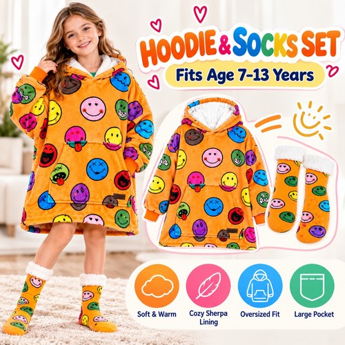 2pcs set kids oversized - 2pcs,