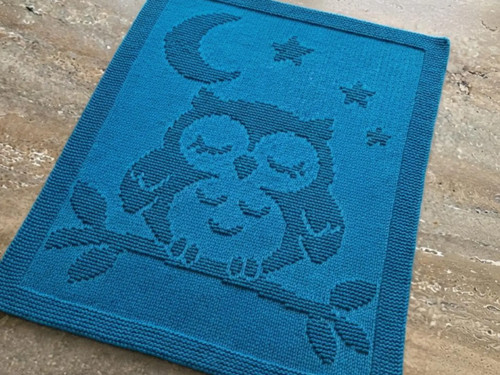 Knitting pattern baby blanket - knitting,
