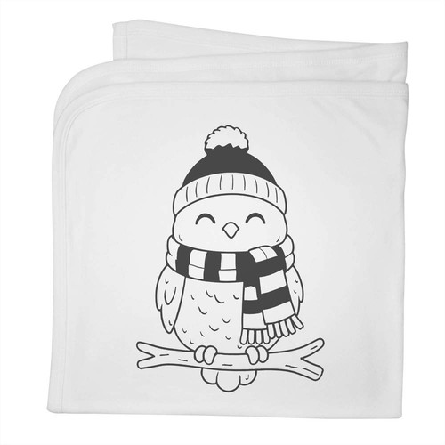 Winter owl baby blanket - baby,