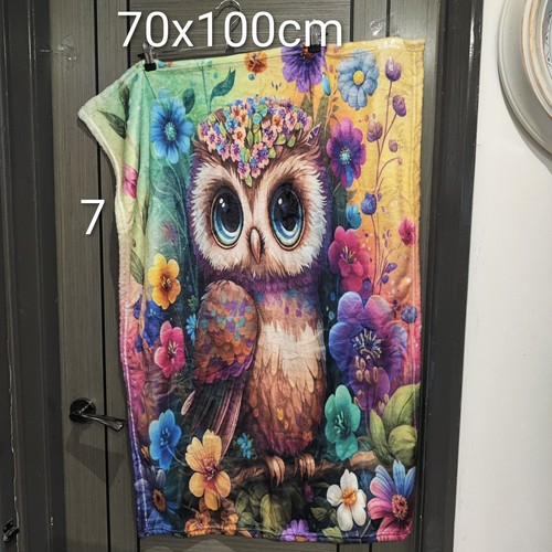 Colourful owl small - colourful,