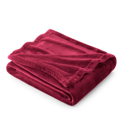 Fleece throw blanket for bed - blanket,