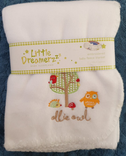 Ollie owl fleece blanket - owl,