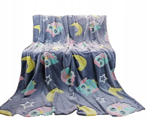 Glow dark blanket 150x200 - glow,