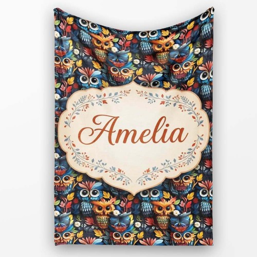 Soft fleece blanket colorful - fleece,