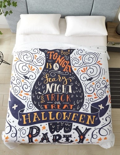 Halloween blanket 180 200cm - halloween,