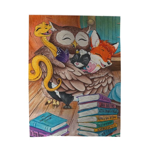 Woodland storytime owls fox - storytime,