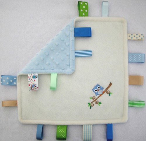 Personalised taggy blanket - taggy,